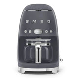 Retro-Style Drip Coffee Machine (10 Cups) - Slate Gray
