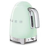 Retro-Style Electric Kettle (7 Cups) - Pastel Green
