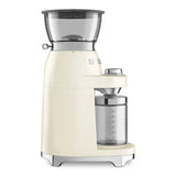 Multipurpose Conical Burr Coffee Grinder – Retro-Style Pastel Cream