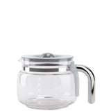 10-Cup Glass Carafe w/ Lid for Smeg Drip Coffee Machines