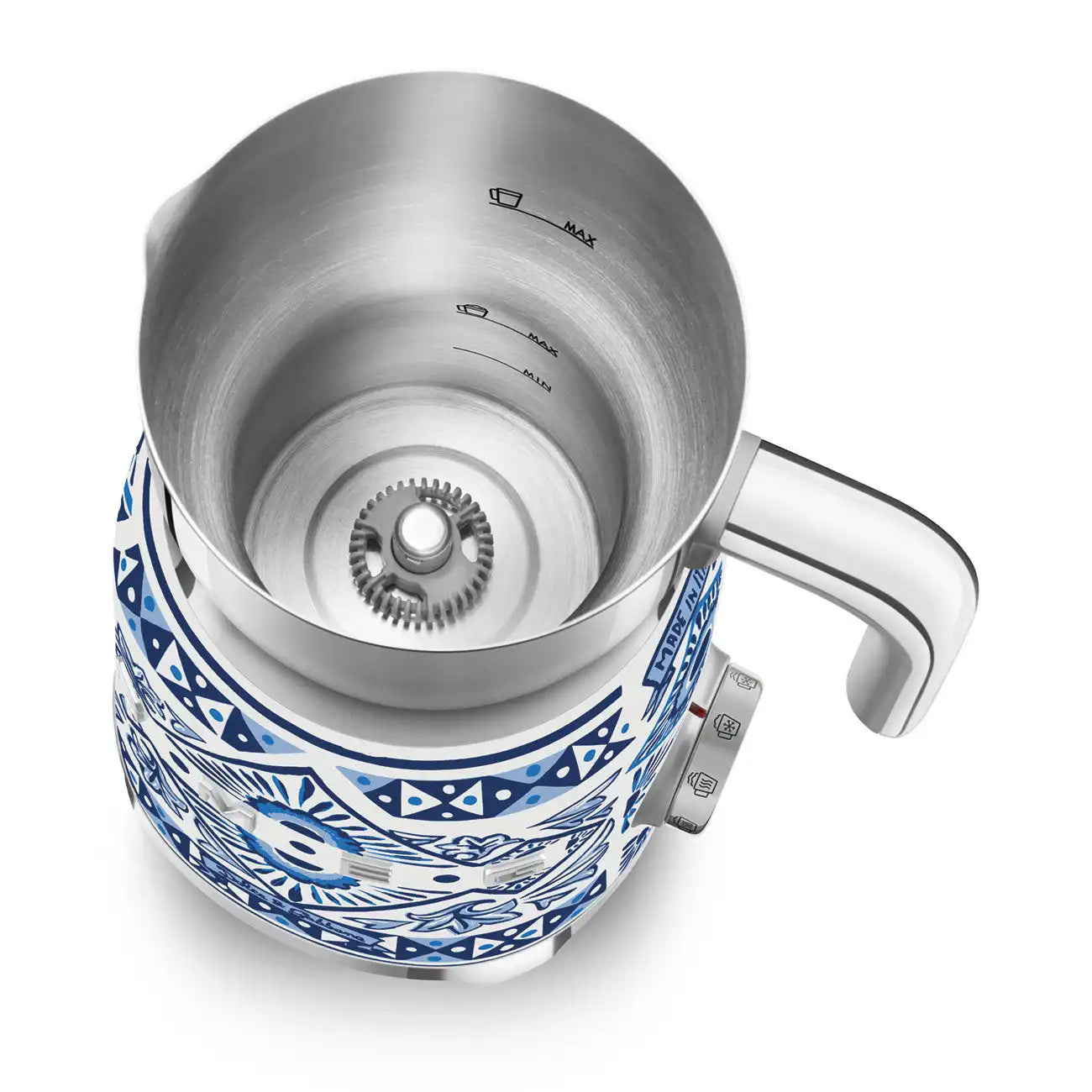 SMEG x Dolce&Gabbana® Milk Frother - Blu Mediterraneo