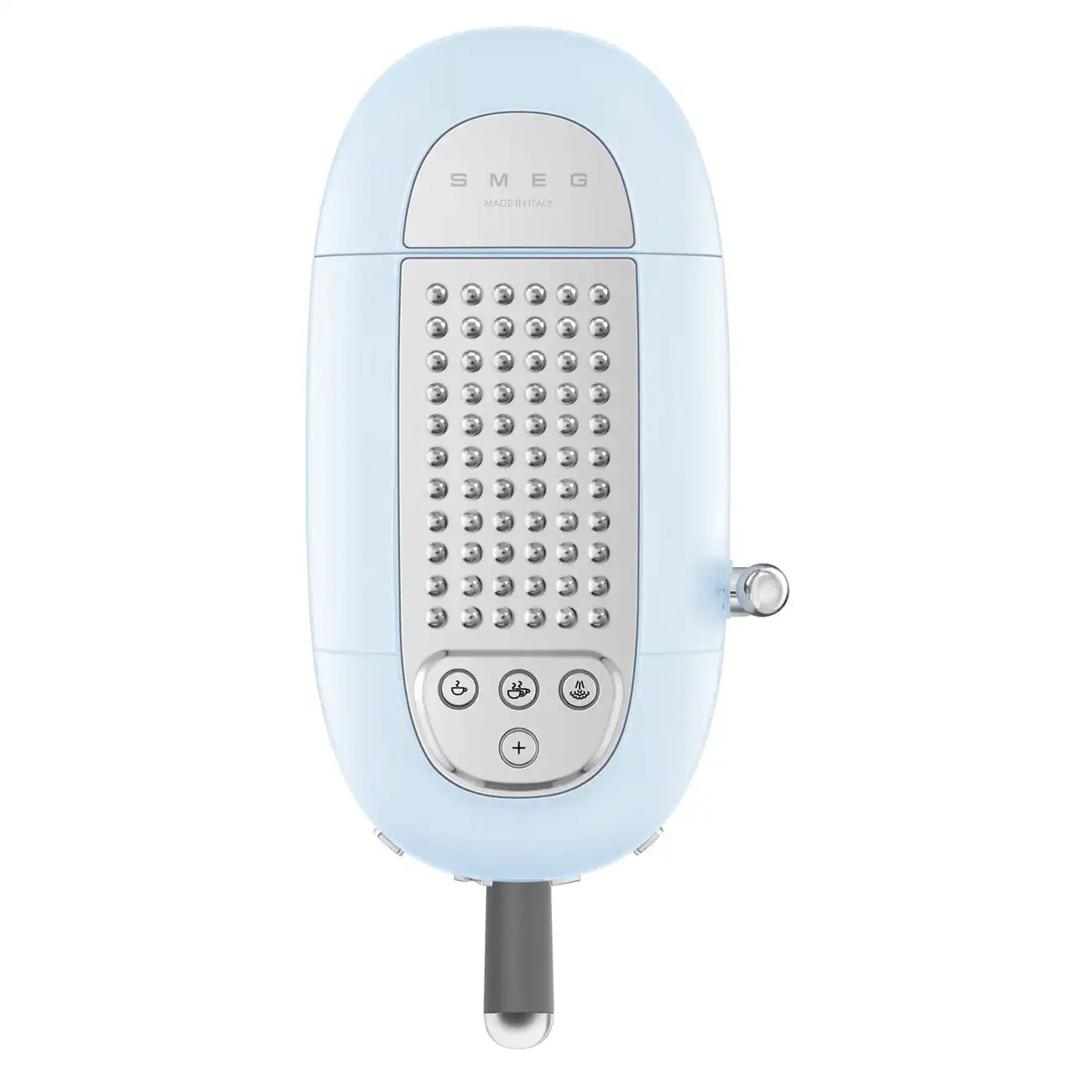 Retro-Style Manual Espresso Machine - Pastel Blue
