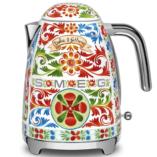Retro-Style Electric Kettle (7 Cups) - Sicily is My Love (Dolce&Gabbana)