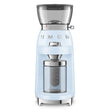 Multipurpose Conical Burr Coffee Grinder – Retro-Style Pastel Blue