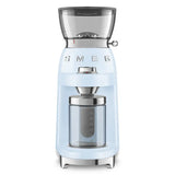 Multipurpose Conical Burr Coffee Grinder – Retro-Style Pastel Blue