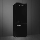 Retro-Style Refrigerator (18 cu ft, Right Hinge) - Black