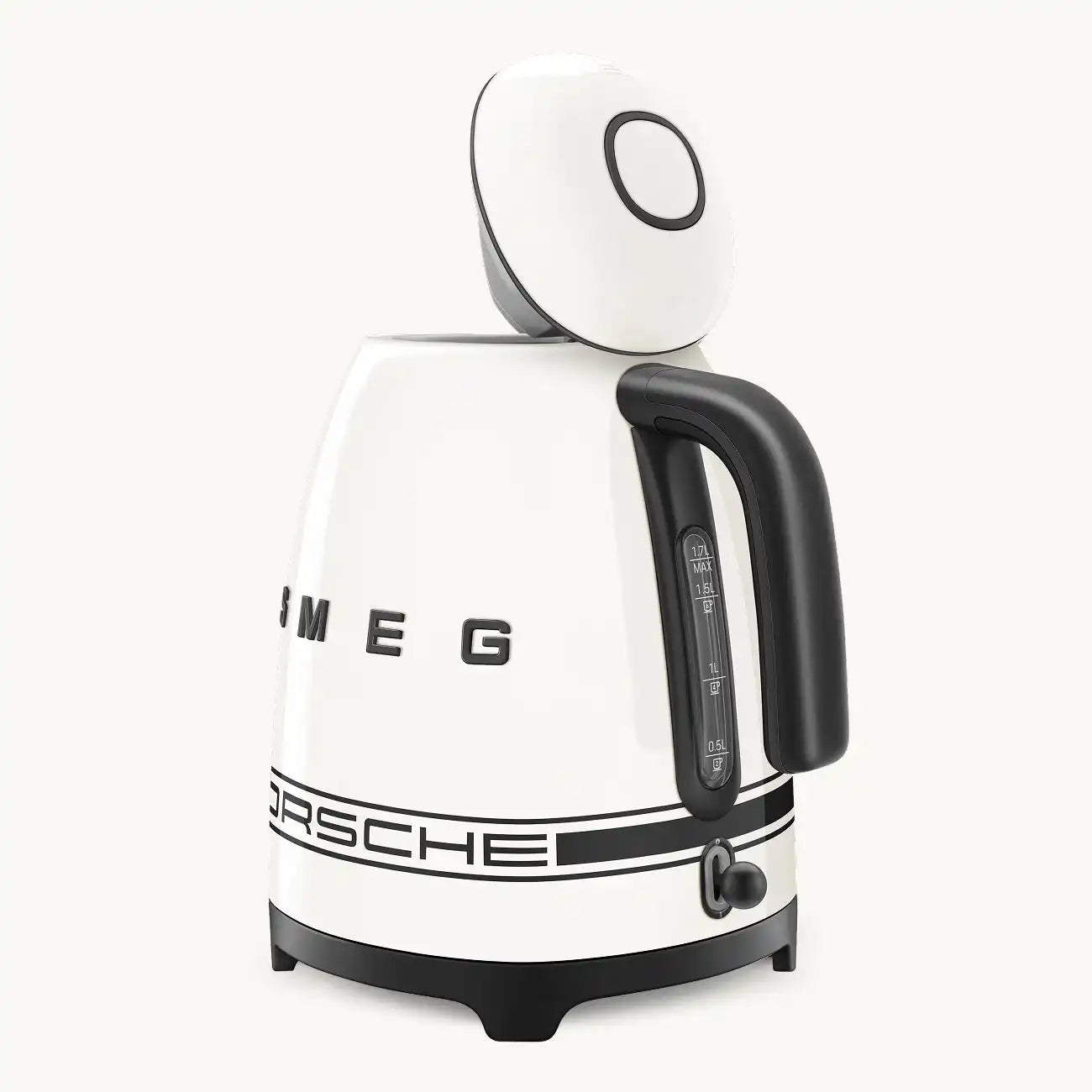 Porsche x SMEG Retro-Style Electric Kettle - Carrara White