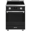 24-Inch Professional Induction Range - Matte Black