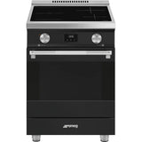 24-Inch Professional Induction Range - Matte Black