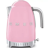 Retro-Style Electric Kettle (7 Cups) - Pink