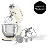 Forte Stand Mixer - Retro-Style Cream