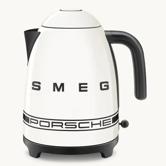 Porsche x SMEG Retro-Style Electric Kettle - Carrara White