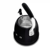 Whistling Kettle (10 Cup) - Retro-Style Black