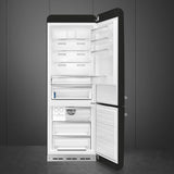 Retro-Style Refrigerator (18 cu ft, Right Hinge) - Black