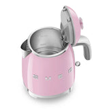 Mini Electric Kettle (3 Cups) - Retro-Style Pink