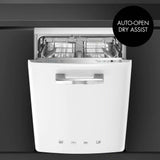 Retro-Style Built-In 24" FlexiDuo Dishwasher (ADA Compliant) - White