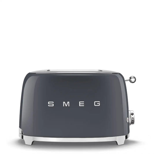 Retro-Style 2-Slice Toaster - Slate Gray
