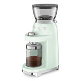 Multipurpose Conical Burr Coffee Grinder – Retro-Style Pastel Green
