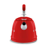 Whistling Kettle (10 Cup) - Retro-Style Red