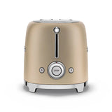 2-Slice Toaster - Retro-Style Champagne Matte