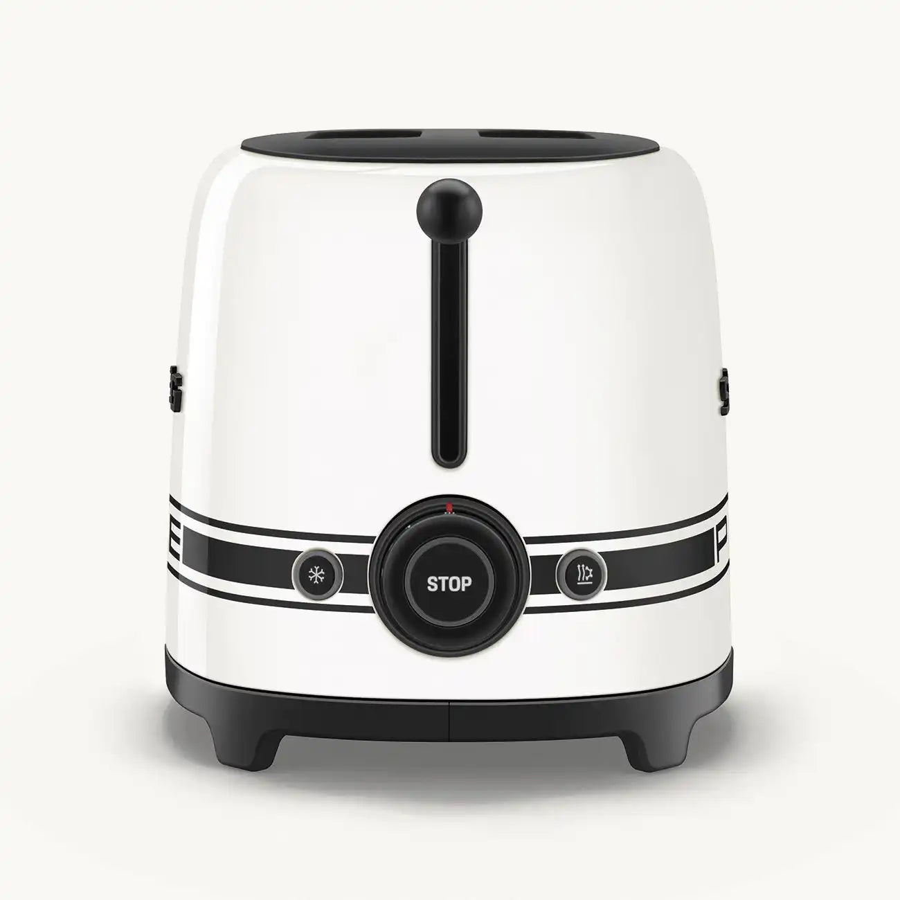 Porsche x SMEG Retro-Style 2-Slice Toaster - Carrara White