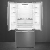 French Door Refrigerator (16 cu ft, 30", Freestanding) - Stainless Steel