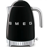 Retro-Style Electric Kettle (7 Cups) - Black