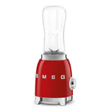 Personal Blender with 2 Travel Bottles - Retro-Style Red