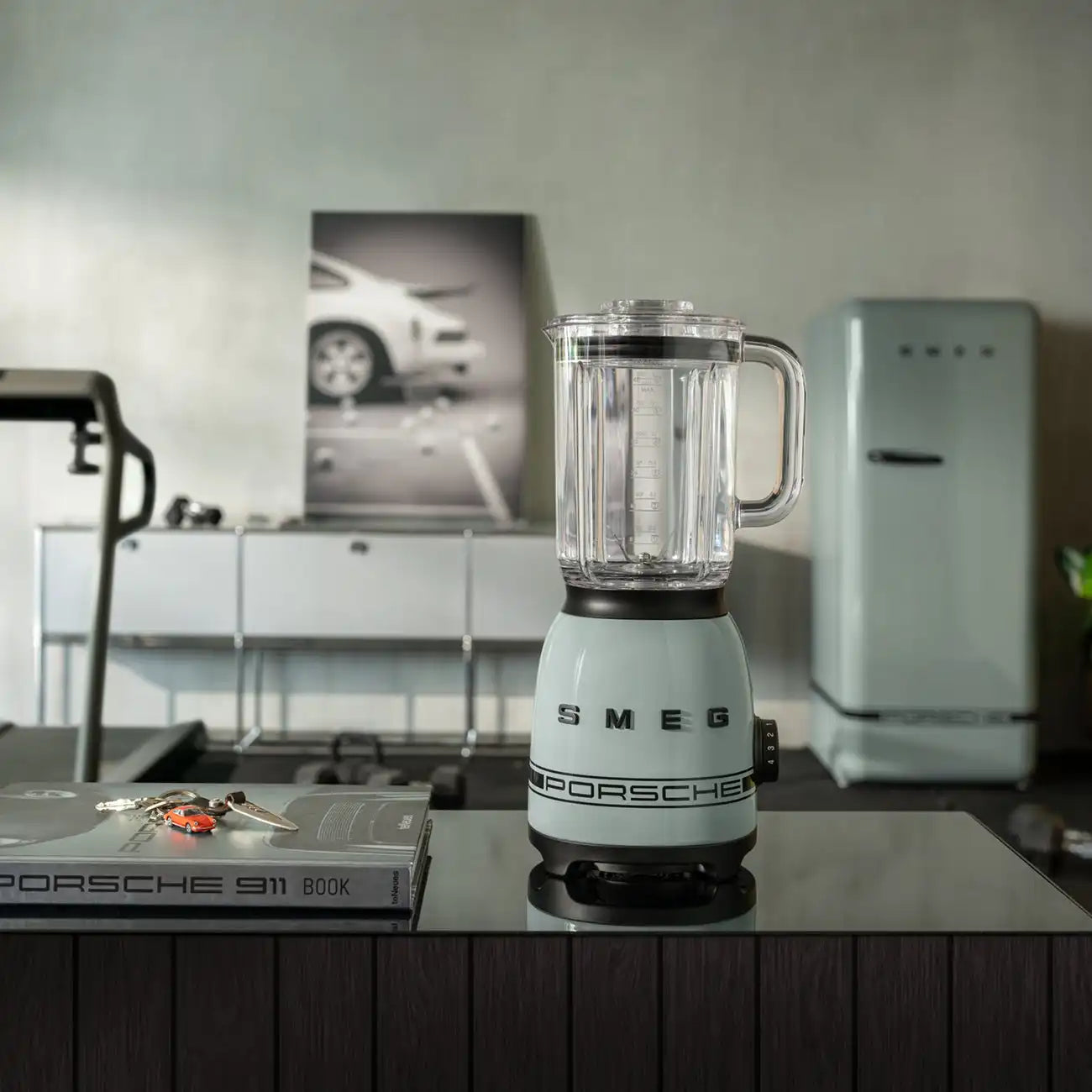 Porsche x SMEG Retro-Style Blender - Shade Green