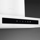 36-Inch Wall-Mount Range Hood – Matte White