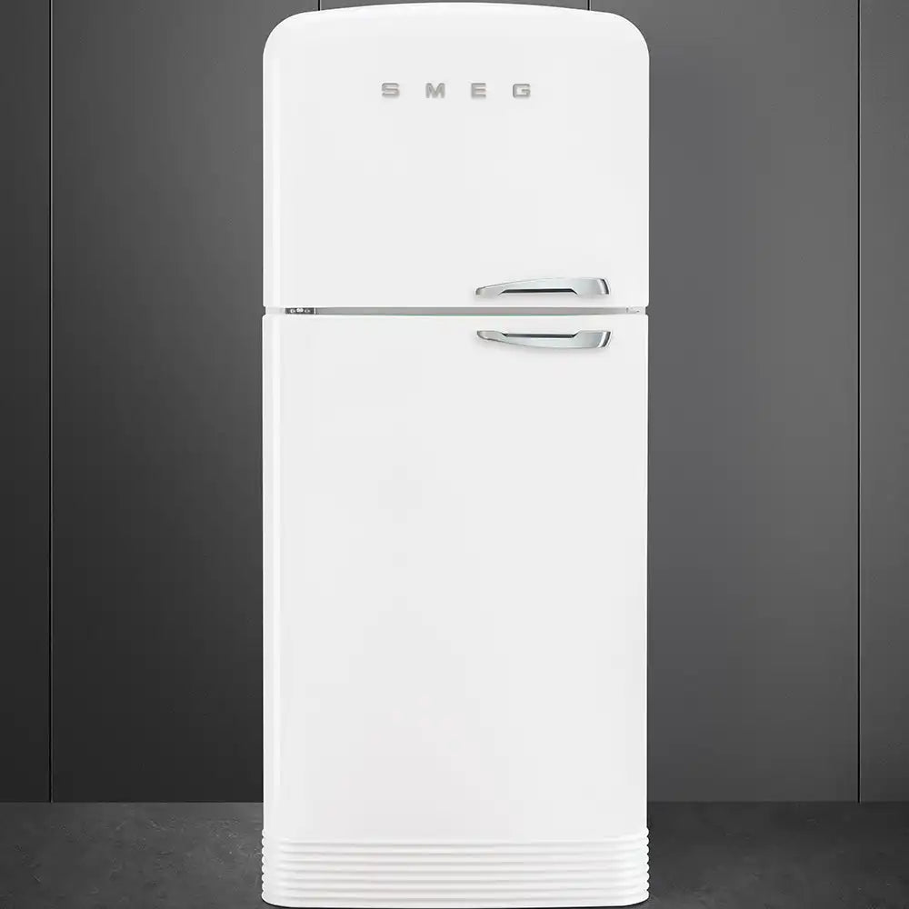 Retro-Style Refrigerator (19.3 cu ft, Left Hinge) - White