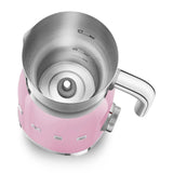 Retro-Style Milk Frother (20 oz) - Pink