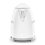 Retro-Style Electric Kettle (7 Cups) – White Matte