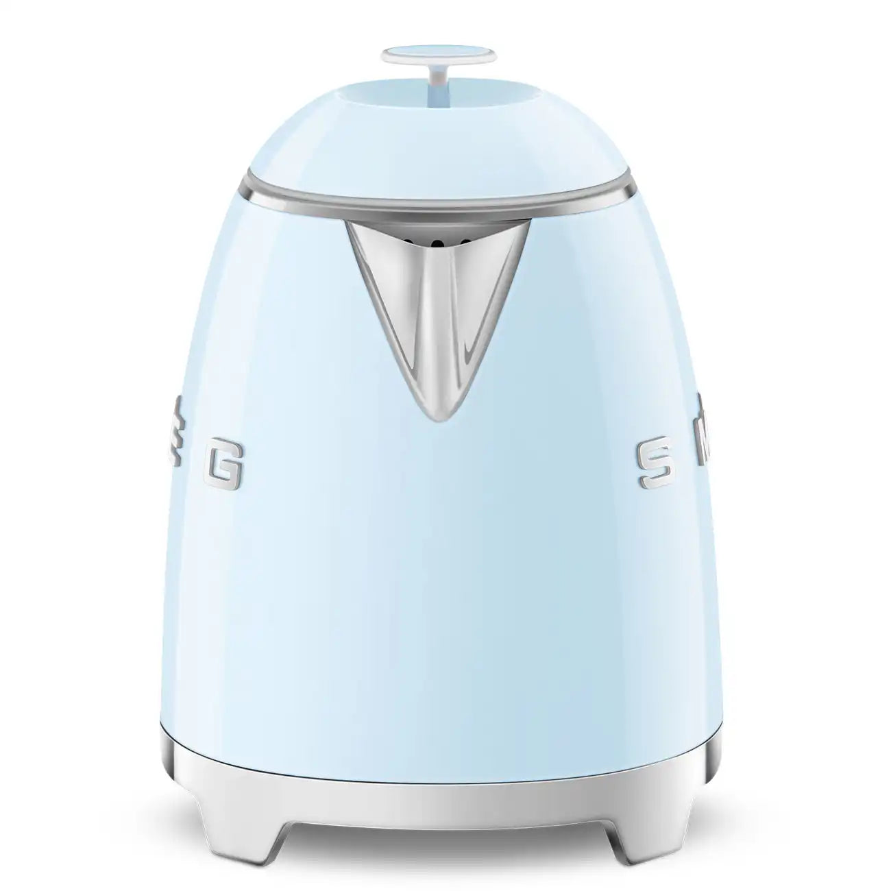 Mini Electric Kettle (3 Cups) - Retro-Style Pastel Blue