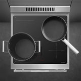 24-Inch Professional Induction Range - Stainless Steel