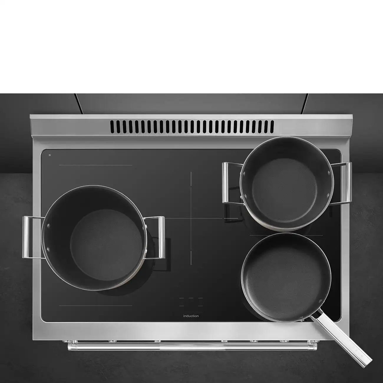 36-Inch Professional Induction Range - Stainless Steel