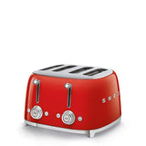 4-Slice Toaster - Retro-Style Red