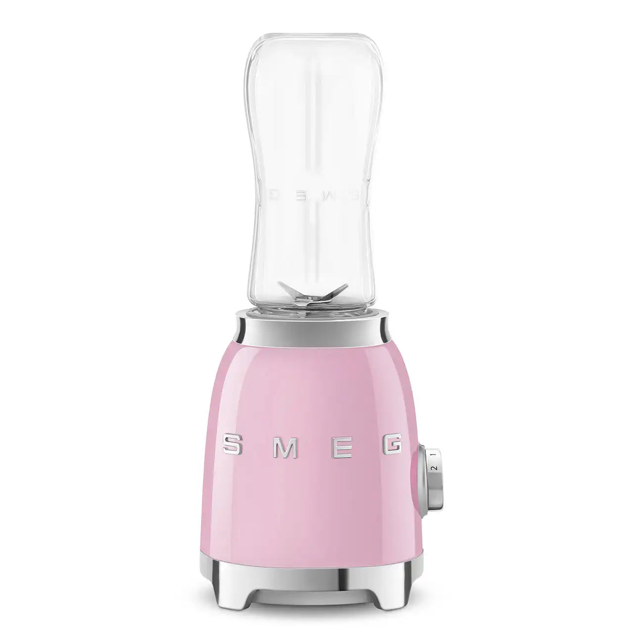 Personal Blender with 2 Travel Bottles - Retro-Style Pink