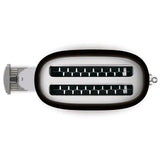 4-Slice Toaster (Long Slots) - Retro-Style Black