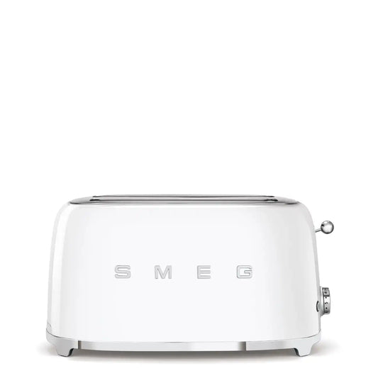 4-Slice Toaster (Long Slots) - Retro-Style White