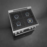 30-Inch Professional Full-Gas Range - Anthracite