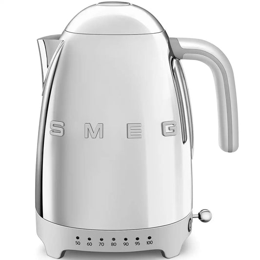 Retro-Style Electric Kettle (7 Cups) - Stainless Steel