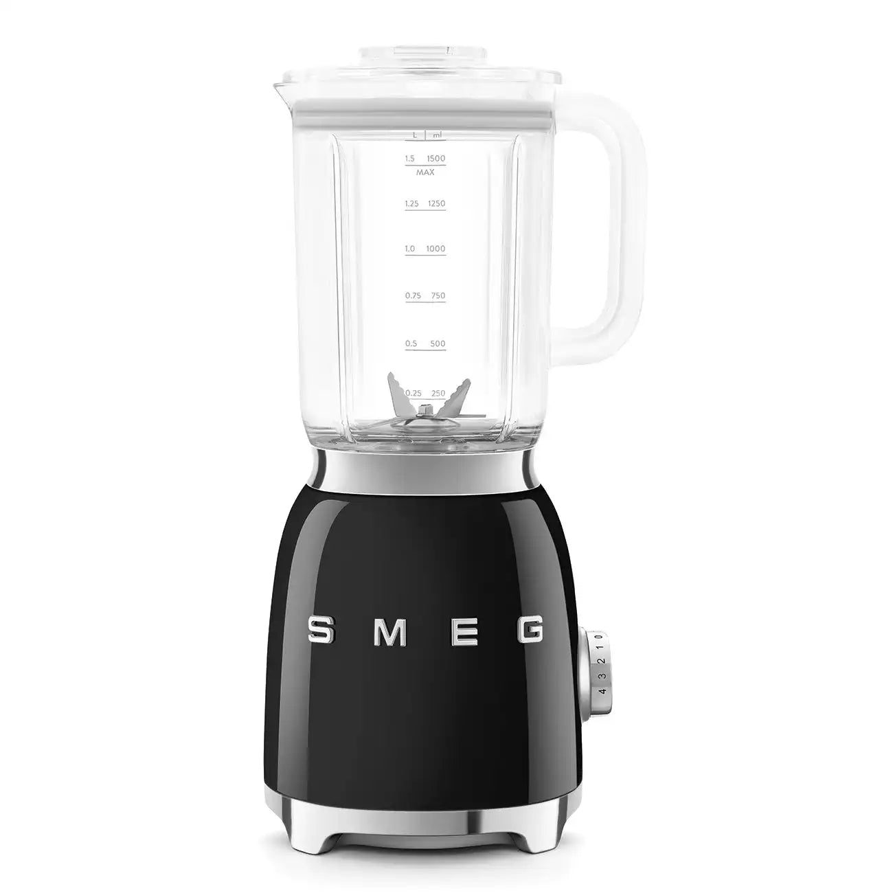 Retro-Style Blender - Black