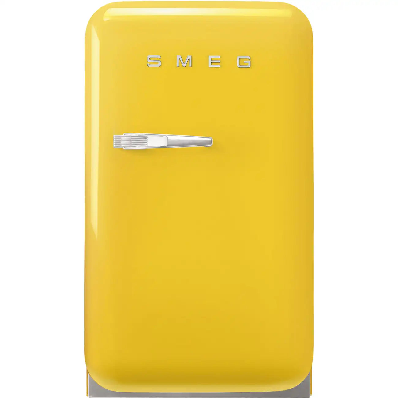Retro-Style Refrigerator (1.2 cu ft, Right Hinge) - Yellow