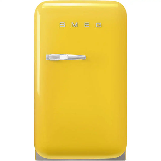 Retro-Style Refrigerator (1.2 cu ft, Right Hinge) - Yellow
