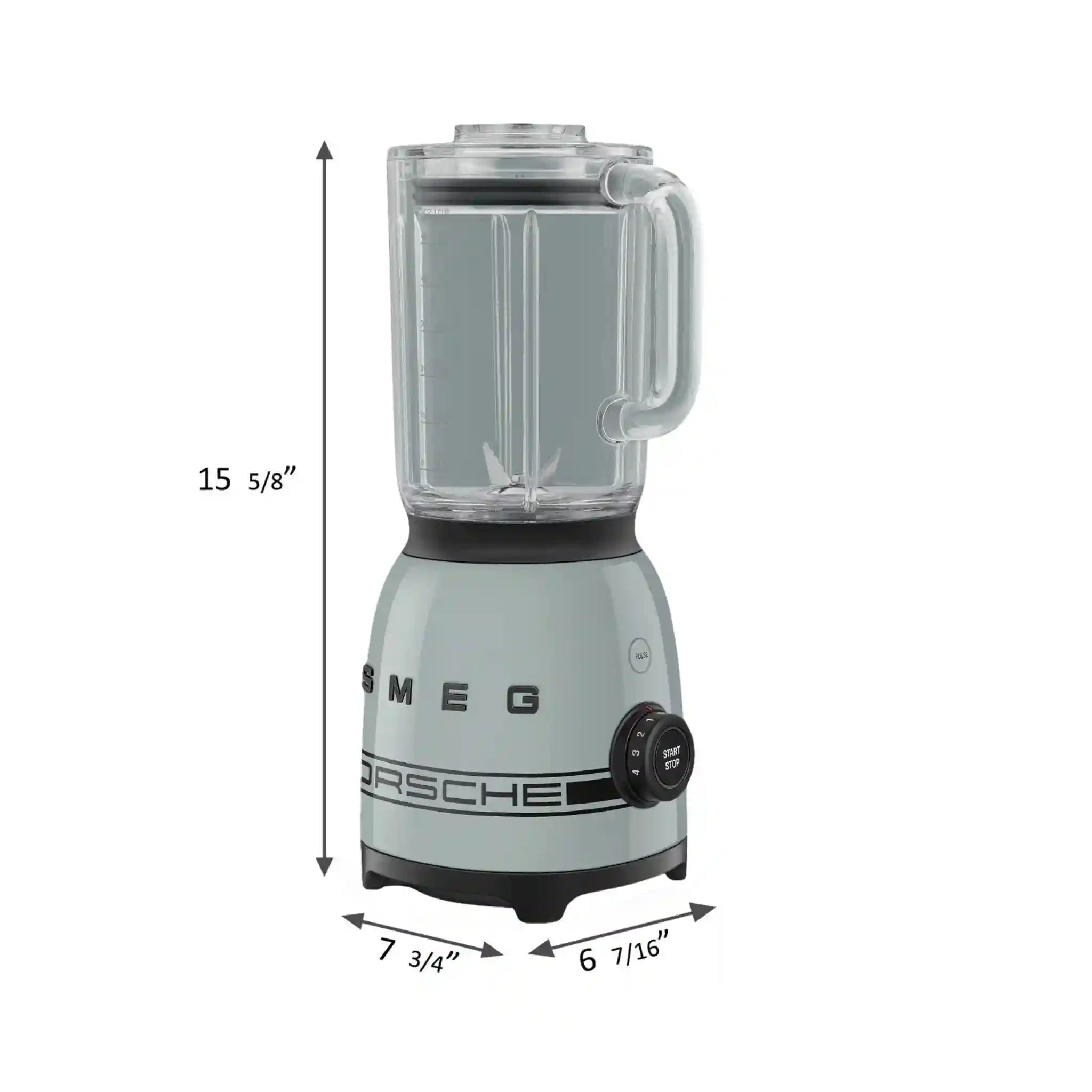 Porsche x SMEG Retro-Style Blender - Shade Green