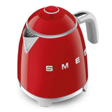 Mini Electric Kettle (3 Cups) - Retro-Style Red