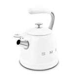 Whistling Kettle (10 Cup) - Retro-Style White