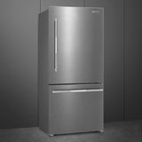 Bottom-Mount Refrigerator (16 cu ft, 30", Freestanding) - Stainless Steel