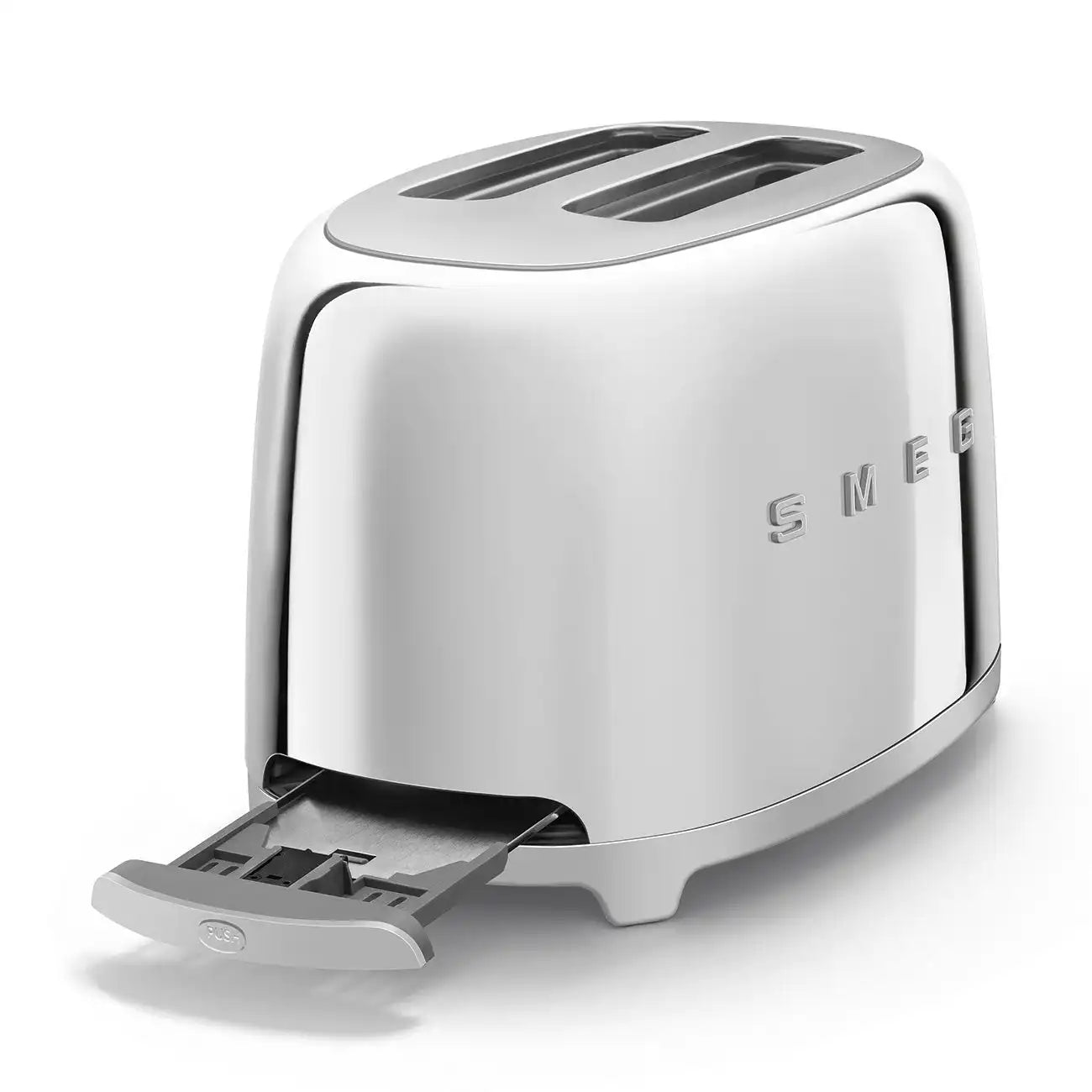 2-Slice Toaster - Retro-Style Stainless Steel